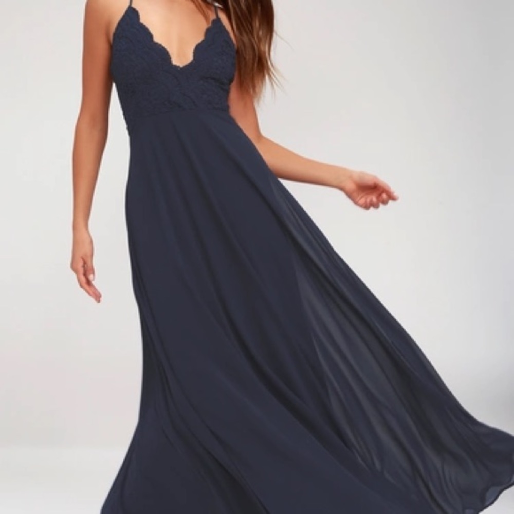 Lulu’s maxi dress - Navy
